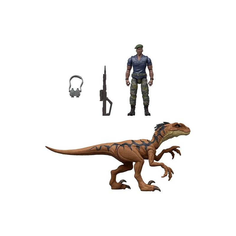 Mattel Jurassic World Saga Dino Humano Pack 3