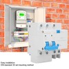 2P Arc Fault Circuit Breaker Miniature Household Electric Leakage Protector
