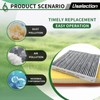 Cabin Engine Air Filter W/Activated Carbon Kit for Chevy Silverado