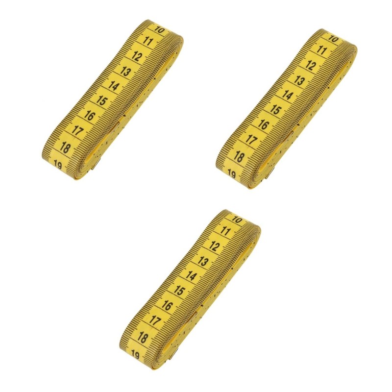 CORHAD 3pcs Circumference Ruler 120 Inch Measuring Tape Daily Tape