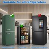 2-Pack Fridge Latch Lock for Kids Baby Proofing Refrigerator Lock