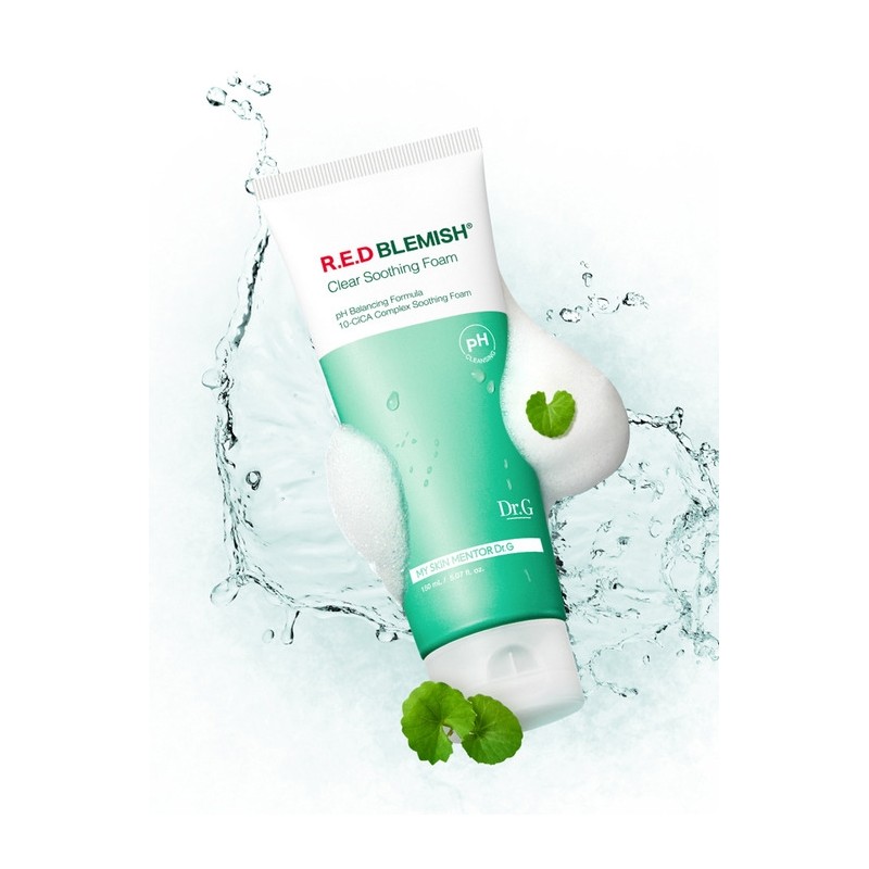 Mildly acidic red blemish clear soothing foam 150mL / 약산성