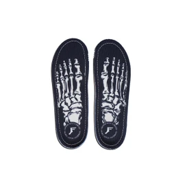 Footprint Insole Technology Kingfoam Orthopaedic Insoles Skeleton Black 4/4.5