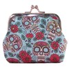 PacificPlex Day of the Dead Sugar Skulls Coin Purse Dia