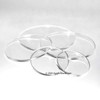 AcrylicBlank Glossy White Acrylic Circle Disc Round - Set of