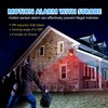 ChunHee Solar Sound & Light Alarm Outdoor Motion Sensor 129db