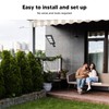 Solar Street Lights Motion Sensor Waterproof Solar Security Flood Lights