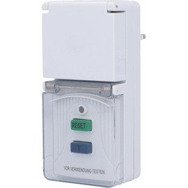 UNITEC Personal Protection Adaptor for Indoor and Outdoor Use IP44 WS White