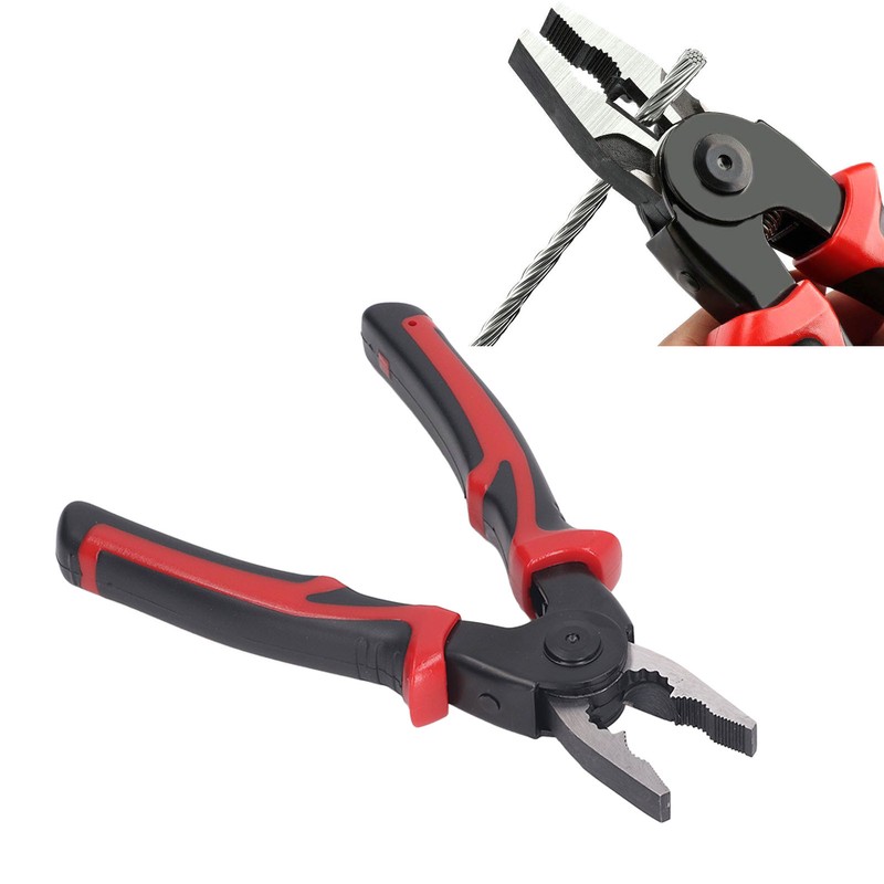 5 in 1 Wire Stripper Prevent Slip Handle Shear Pliers