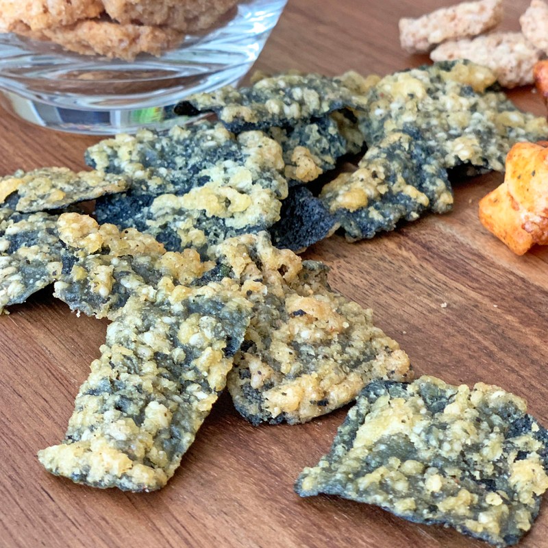 Woodridge Snacks | Tempura Seaweed Chips | Sea Salt Flavor