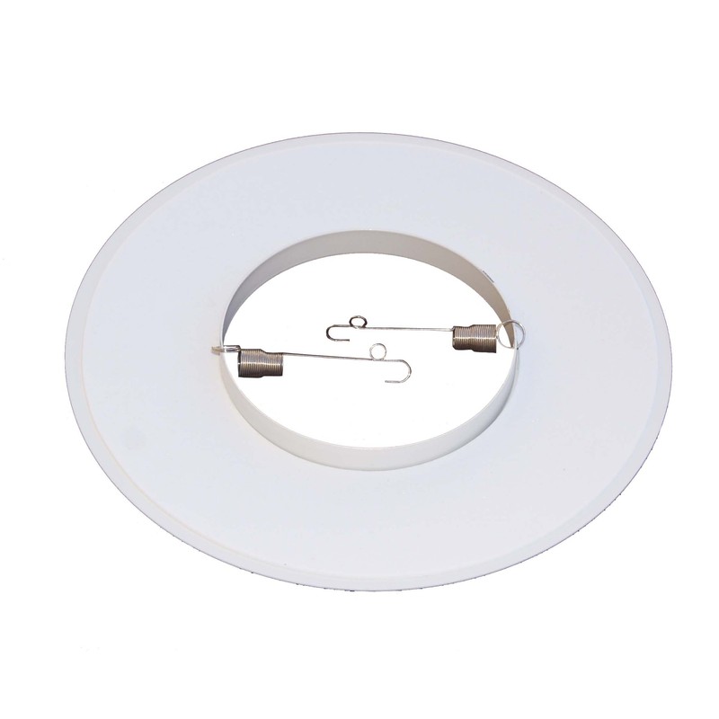 6" Open Metal Trim Ring for Par30/R30 Recessed Light/lighting-White-Replaces