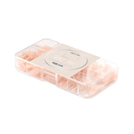 Apres Neutrals Gel-X Emma Box Of Nail Tips, 11 Sizes 00-9, Soft Gel Tip Box (150pcs) (Natural Square Medium, 150)