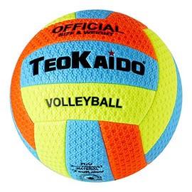 CUCUBA Volleyball Beach Volleyball Water Volleyball Training or Play Size 5 (Multi-Colour) Red