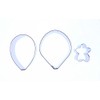 Vanda Orchid Cutter Set - Stainless Steel Sugarcraft Cutters -