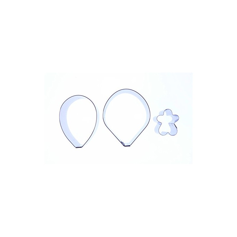 Vanda Orchid Cutter Set - Stainless Steel Sugarcraft Cutters -