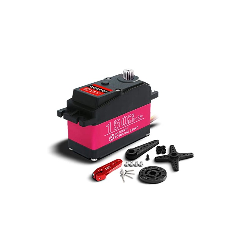 ANNIMOS 150kg High Torque RC Steering Servo Motor 10V~12.6V HV
