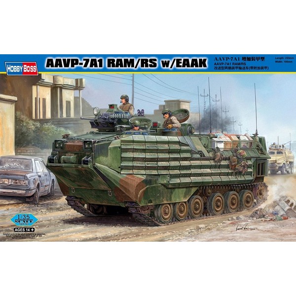 Hobby Boss AAVP-7A1 RAMS with EAAK Vehicle Model Building Kit