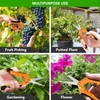 iPower 6.5 Inch Gardening Scissors Hand Pruner Pruning Shear with