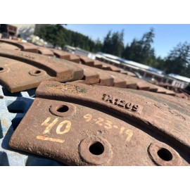 24” Coarse Material Washer Flight Shoes Fits Eagle Iron Or Trio A07842 /TA1209