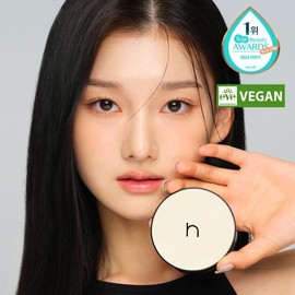 Hamel 비건 아쿠아 글로우 제로핏 쿠션 (본품+리필) Vegan Aqua Glow Zero Fit Cushion (Case + Refill)