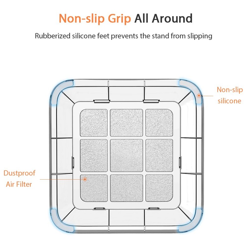 IFCASE Desktop Dust, Air Filter Stand for Mac Mini 2010-2023