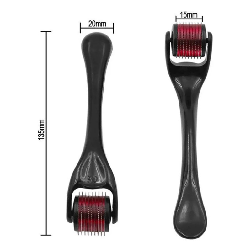 Rollo Micro Needle 540 Roller Para Crecimiento De Barba Para