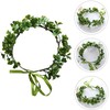 Shamrock Headpiece Shamrock Garland Headpiece Leaf flower Crown Headband Wedding