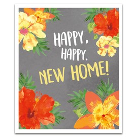 *Happy*, New Home Card
