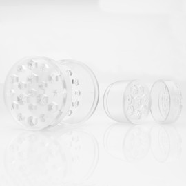 YUANFOU 2PCS Spiral Stem Supports, Innovative Vase Supports for 2024 Suitable for Multiple Sizes, Silicone Flower Arranging Support with Twist Rings for DIY Bouquets