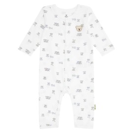 Steiff Baby Boys Long Sleeve Romper, bright white, 68