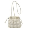 Halgio Quilted Bag, Shoulder Popcorn Bag, Shoulder Bag, Quilting, Small,