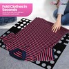 WedDecor Tshirt Folding Board Black | Fast Speed Clothes Shirt