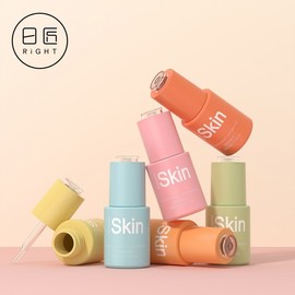 International Daily Stock Empty Essence Bottle: 30ml High-Transparency Dropper & 50ml Simple Spin Original Essence 30ml Rdo - Transparent Rotary Bottle Pctg 30ea