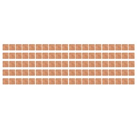 100pcs Copper Pad Shim Thermal Conductivity Burr Free Copper Shim Heatsink for Desktop Laptop CPU 15x15x0.4mm
