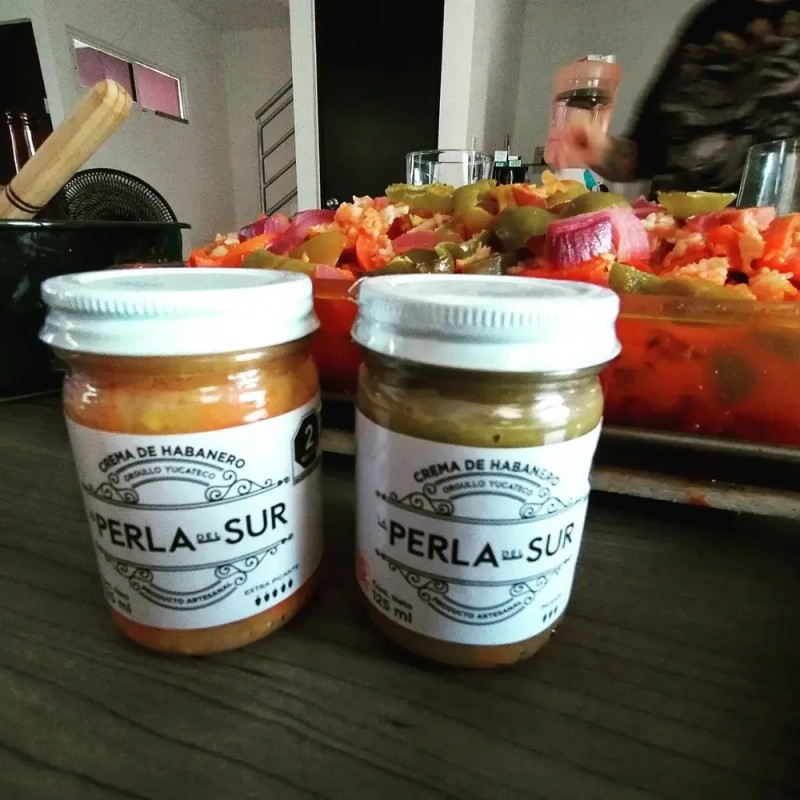 Salsa De Habanero La Perla Del Sur 125ml Mixto (pack