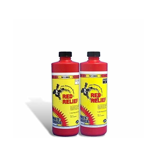 Red Relief Part A & B- Red Stain Remover