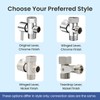 LUXE Bidet 7/8" x 7/8" x 1/2" Shut-Off Valve T-Adapter