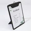 SIGEL KB100 Clipboard A4 Black with Stand Function, Sturdy, Stylish