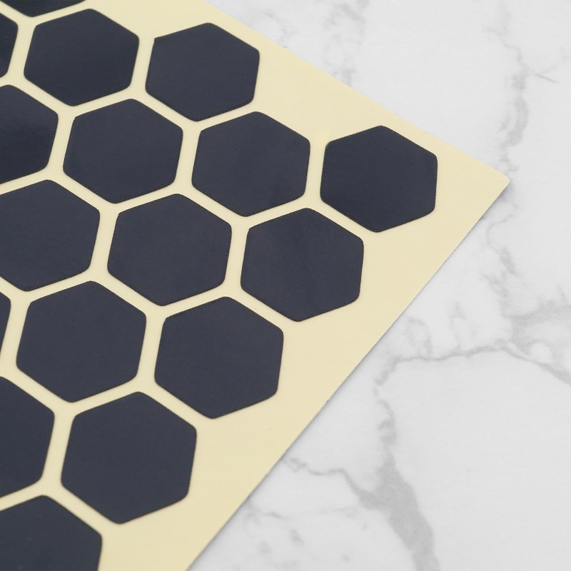 SG Store 72-Piece Reflective Sticker Set with High Visibility Honeycomb