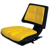 RAParts Yellow Universal Seat w/Trapezoid Back Fits Universal Products Models