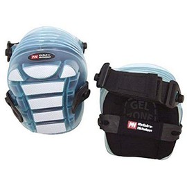 McGuire-Nicholas rooster group 362 Comfort Gel Flex Knee Pads, Black / Clear