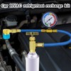 Refrigerator Freon Recharge Kit, R134a Refrigerant Recharge Kit, A/C R134a