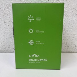 Litom 120 Led Solar Sensor Light 4pcs.