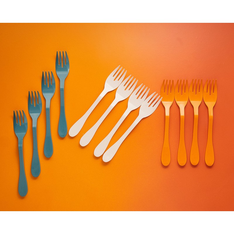 Knork Eco Fork Plant Based Cutlery, Reusable Bamboo Flatware Set,