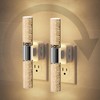 JandCase Night Lights Plug into Wall, 180° Rotating 2 Pack