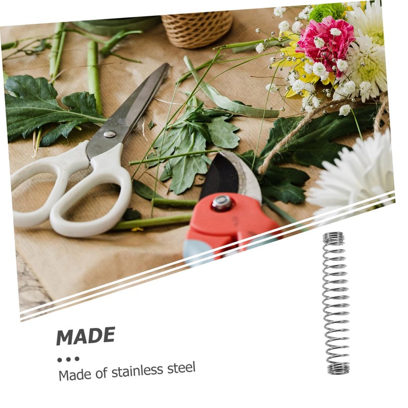 IWOWHERO 3Pcs Durable Stainless Steel Garden Pruner Springs Replacement for