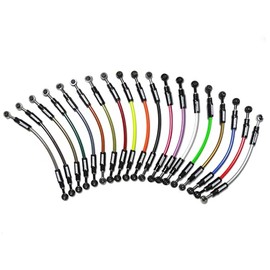 Accossato Aeronautical Braided Clutch Hose for Kawasaki ZX9R B1 - B4 1994 to 1997 (CC 900)