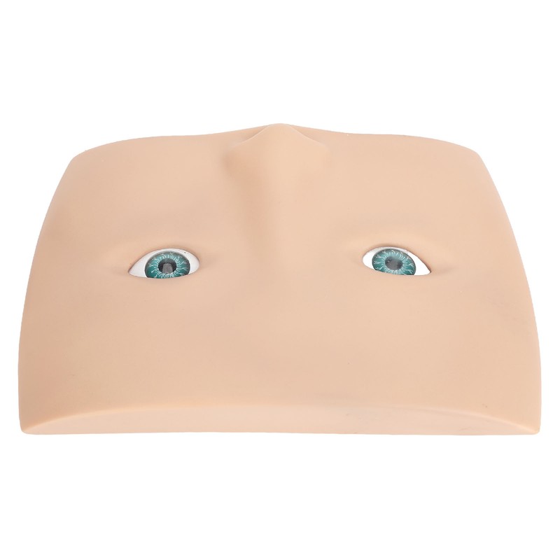 Makeup Practice Face Board 3D Realistic Eye Painting Practice Plastic