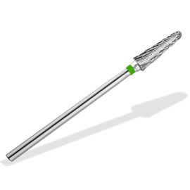 Nail Cutter Bit Carbide Grinder Cutter with Cross Toothing Cone Shape Manicure Nail Grinder Pedicure Callus Grinder for Working on Acrylic Nails Gel Nails and Calluses (Coarse)