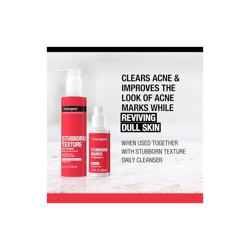 Neutrogena Stubborn Marks PM Treatment with Retinol, Fl oz